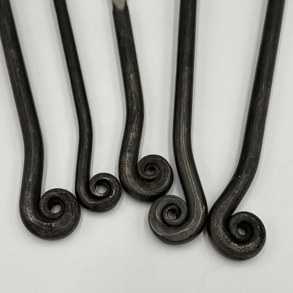 Gourmet Settings TREBLE CLEF 18/10 Stainless 5- Piece Hostess Serving Set